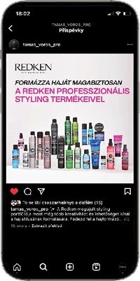 Redken Közösségi Média Facebook Instagram
